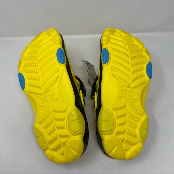 CROCS | Shoes | New Crocs Pacman All Terrain Clog Jibbitz Yellow Black ...